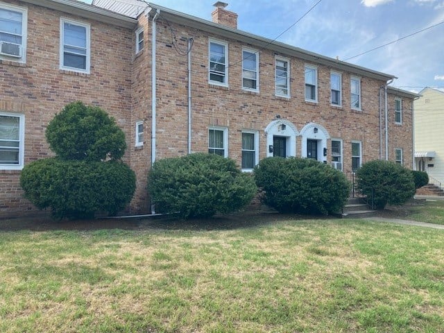 Browning Pacific Apartments, a two-story brick apartment building in Collingswood, New Jersey
